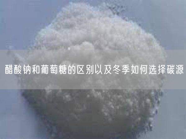 醋酸鈉和葡萄糖的區別以及冬季如何選擇碳源(圖2)